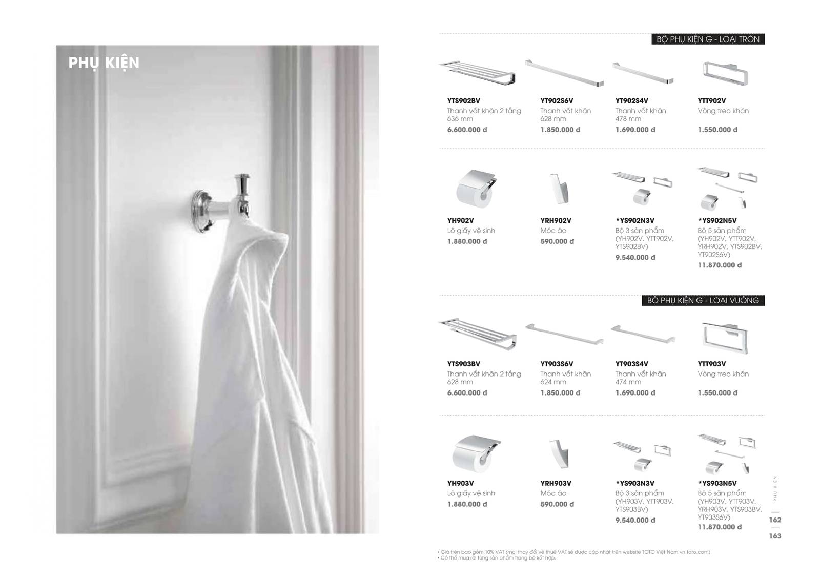 Bảng giá và Catalogue Thiết bị vệ sinh TOTO mới nhất 2024 /Page 76